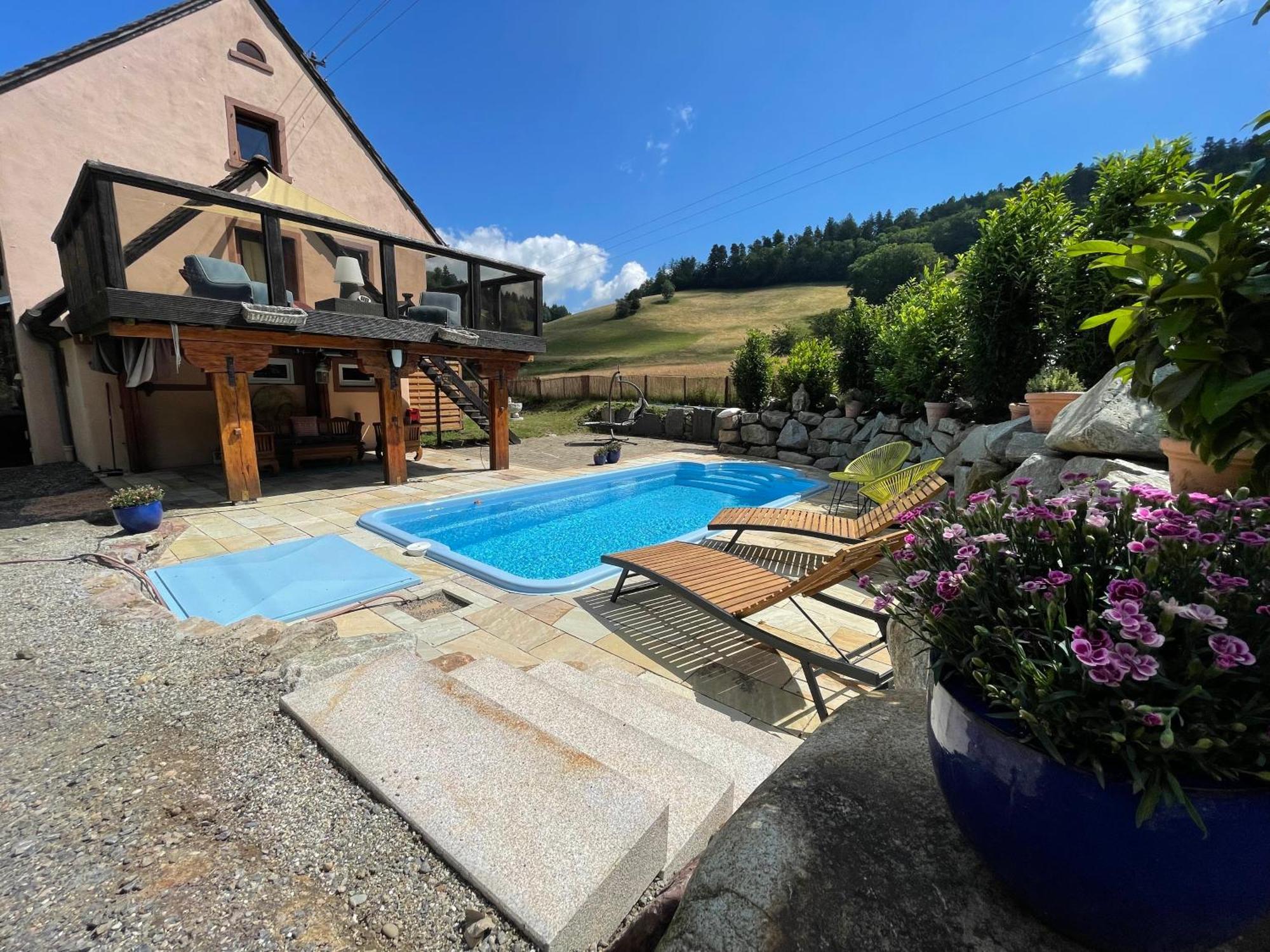 Ferienhaus Kappel Mit Pool Fryburg Bryzgowijski Zewnętrze zdjęcie